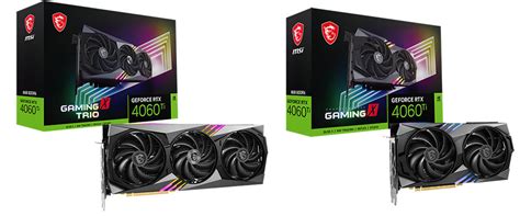 MSI Introduces the New NVIDIA® GeForce RTX™ 4060 Family Graphics Cards