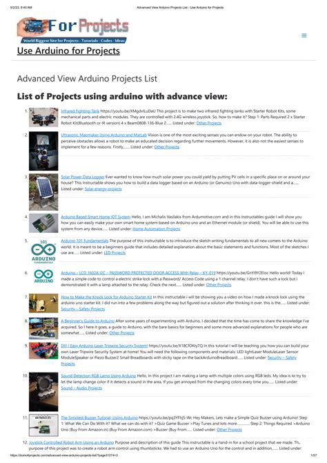 Advanced Project in Arduino 的图像结果