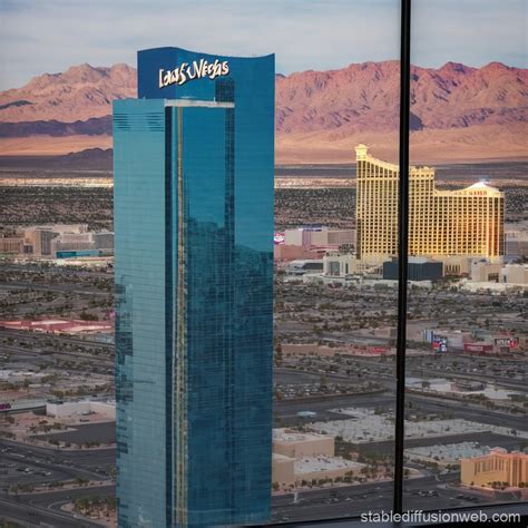Las Vegas Building Window View | Stable Diffusion Online