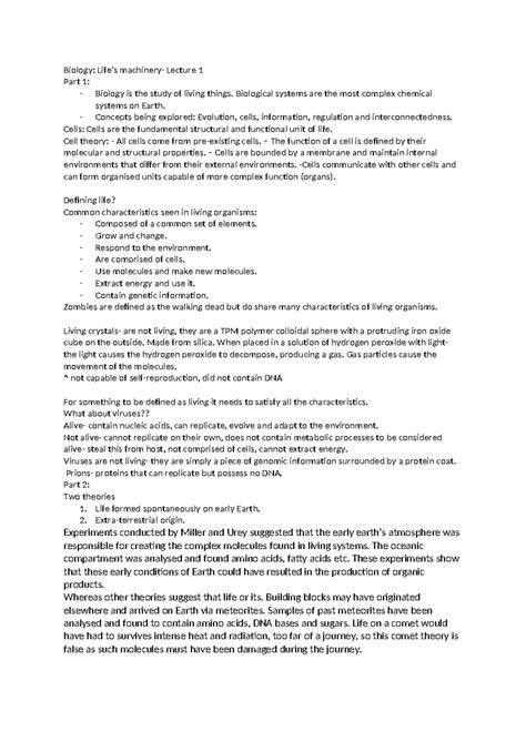 Bio Chapter 1 Lecture 的图像结果