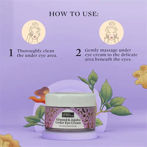 Buy Almond & Jojoba Under Eye Cream | Dark Circles Cream - Bipha Ayurveda