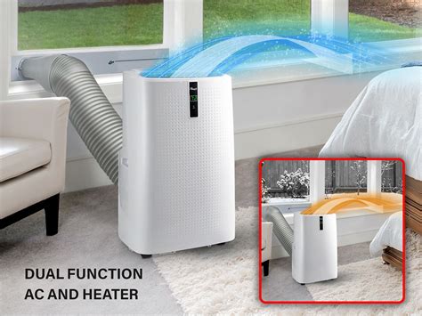 Rosewill Portable Air Conditioner 12000 BTU AC Fan Dehumidifier ...