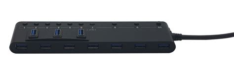 Buy HornetTek 10-Port USB 3.0 Hub 5 Gbps Max with Individual On / Off ...
