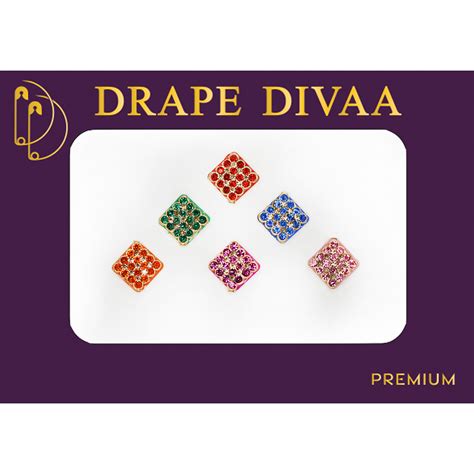 Buy Latest Design Stone Bindi - DD-TI-821 | Drape Divaa