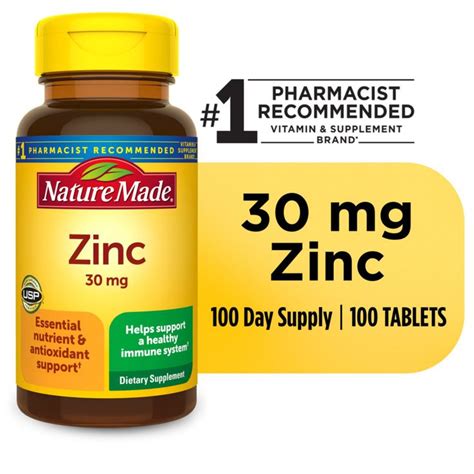 homeopathic zinc tablets