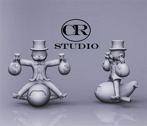 Archivo STL monopoly art・Modelo para descargar e imprimir en 3D・Cults