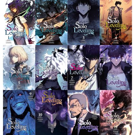 Solo Leveling Volumes 1-12 | Complete Manga Series Set by Chugong | 12 ...