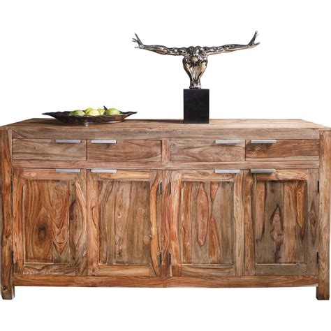 SSE Solid sheesham Wood Sideboard Cabinet for Living Room,Storage ...