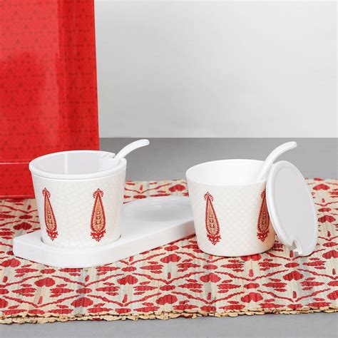 Buy India Modern Condiment Set With Stand- Set Of 2 from Home Centre at ...