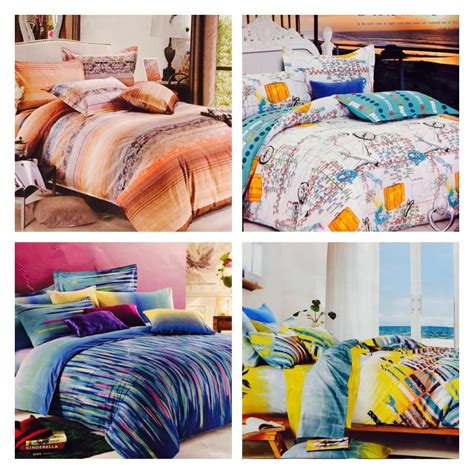 Nanki's Premium Cotton Bedsheet Set of 4 Bedsheets(4 Queen Size Double ...