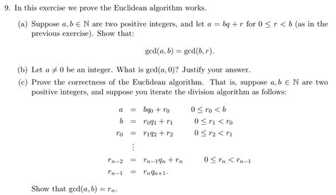 Image result for Euclidean Algorithm Questions and Answers