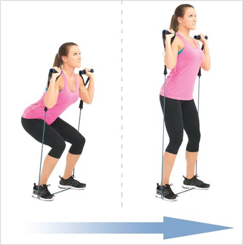 Do your Squat(s) With Resistance Bands Body Workout At Home, Best ...
