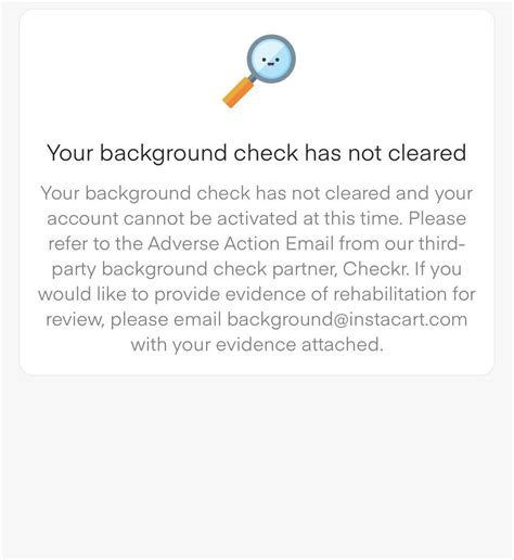 Does anyone know what to do about an Instacart Checkr background check ...