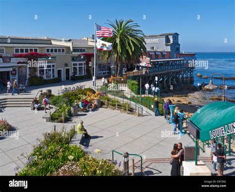 Cannery Row Geschäfte und Restaurants komplexe Monterey Kalifornien USA ...