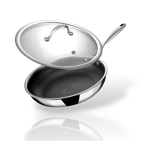 Stahl Artisan Hybrid Triply FryPan with Lid, 26 cm, 2 Liters – CarryHome