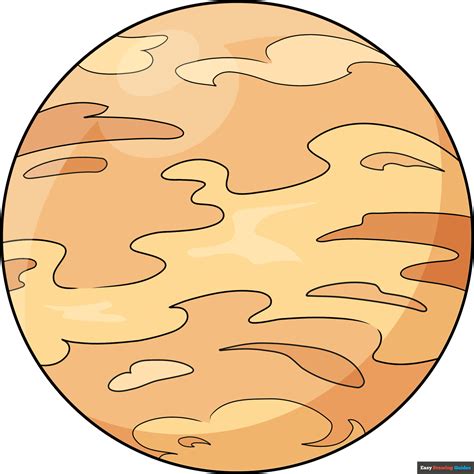 Drawing Of Planet Venus