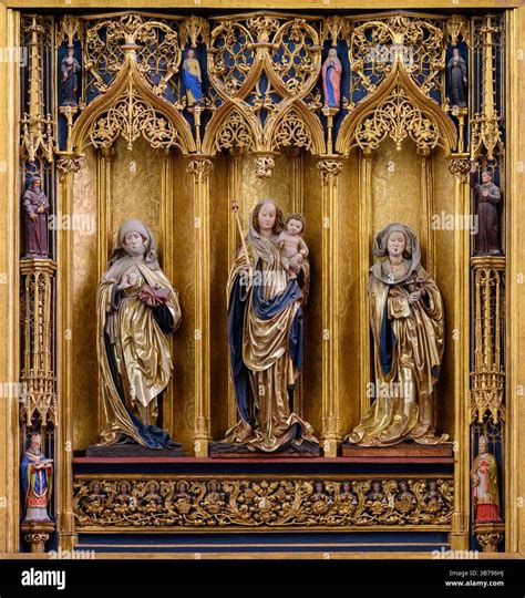 The Madonna with Child, St Elizabeth of Hungary and St Elizabeth, the ...