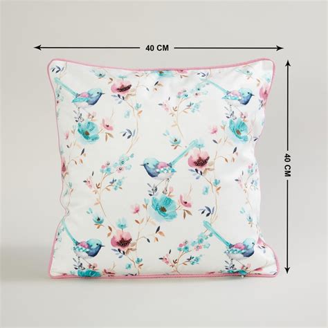 Buy Moksha Everly Embellished Cushion Cover - 40x40cm from Home Centre ...