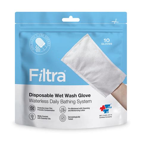 Stay Fresh with Wet Wash Gloves Anywhere | FILTRA® Store