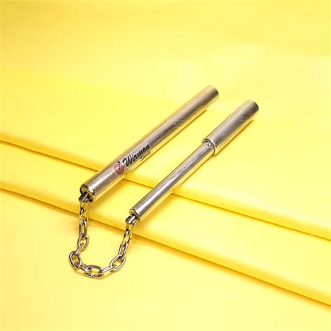 SLYK Stainless Steel Nunchaku Chen Xi for Martial Arts Rod Convertible ...
