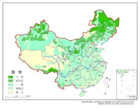 我国的各种自然资源图 - 测绘知识 - 中国测绘学会