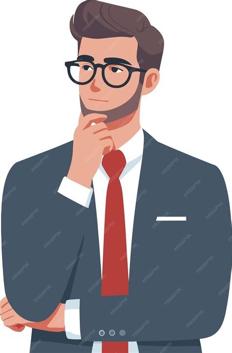 Business Man Thinking Cartoon 的图像结果