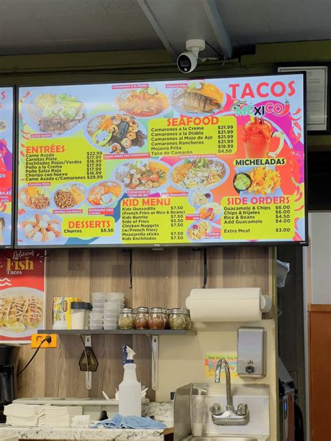 Menu at BURRITACO restaurant, Kent, 36th Ave S