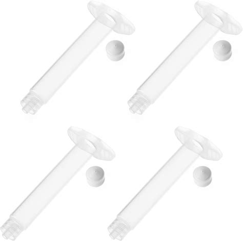 Utoolmart 55cc Plastic Syringe Barrel, 4 Pcs with India | Ubuy