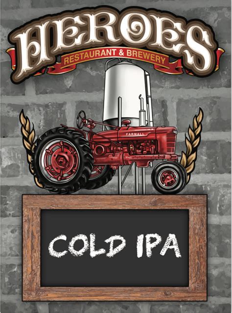 Heroes Cold IPA - Heroes Restaurant & Brewhouse-Eastvale