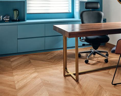 Light Brown Flooring Design With A Wooden Finish | Livspace