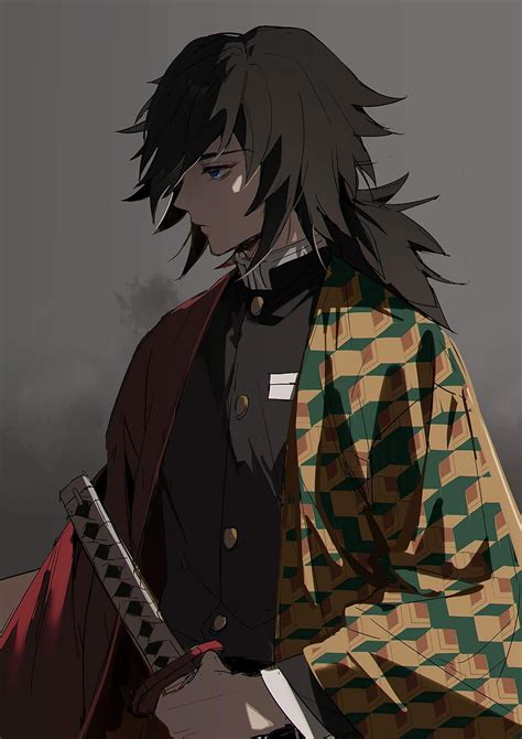 Buy Vertical Kimetsu No Yaiba Giyu Tomioka Ki Poster 12 x 18 Inch ...