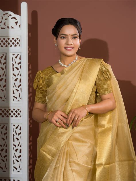 KcPc Latest Pure Tissue Silk Banarasi Handloom Saree KB – KCPC Bandhani