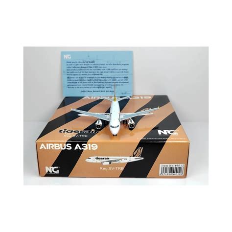 ACE HOBBY NG Models Tigerair for Airbus A319 9V-TRB 1:400 India | Ubuy