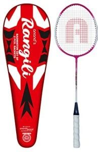 LASER Rangili T- Joint Shaft & Normal Body Aluminium Head Badminton ...