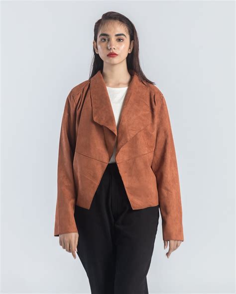 Women Suede Jacket