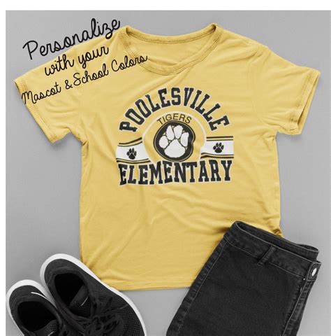 Elementary School Spirit Wear Ideas Custom School Spirit Wear Tshirt