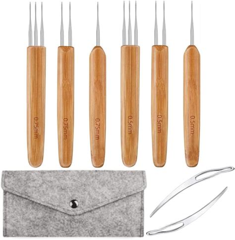 CFTfabMS Dreadlock Crochet Needle,6 Crochet Hooks for Hair,2 India | Ubuy