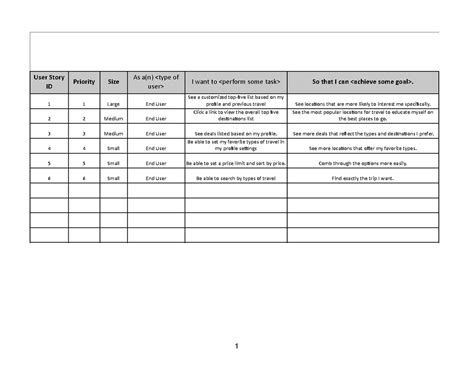 Shot List Template 的图像结果