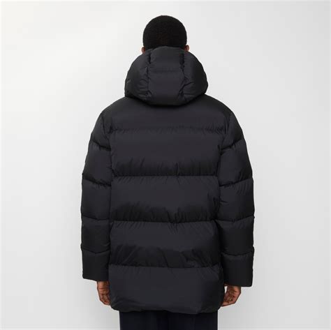 Hooded Puffer Jacket in Black - Men, Nylon | Burberry® Official