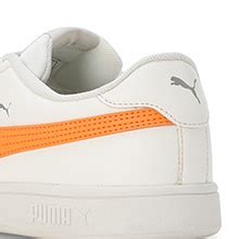 Buy Puma Womens Smashic Wmn Warm White-Clementine-Smokey Gray Sneaker ...