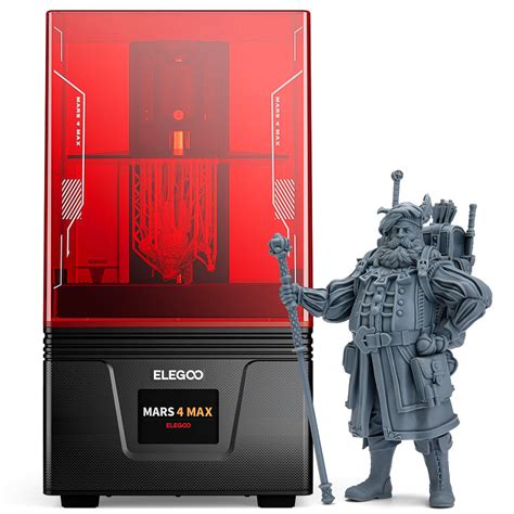 ELEGOO Mars 4 Max - 6K High-quality Desktop Resin 3D Printer – ELEGOO ...
