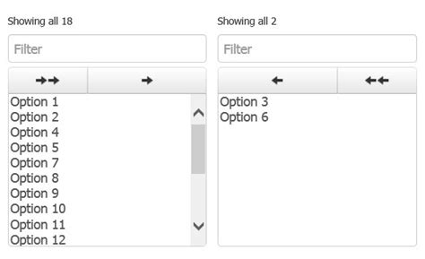Responsive jQuery Dual Select Boxes For Bootstrap 4 - Bootstrap Dual ...