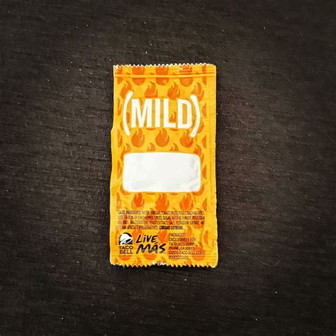 Blank Taco Bell Sauce Packets Taco Bell Diablo Sauce " Poster For