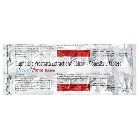 Sitcom Forte - Strip of 14 Tablets : Amazon.in: Health & Personal Care