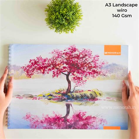Buy A3 Sketchbook Book Online at Low Prices in India – MENORAH Creatif
