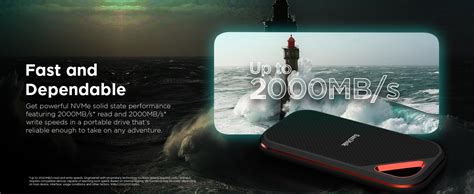 SanDisk 2TB Extreme Pro Portable SSD 2000MB/s R/ W, Upto 3 meter drop ...