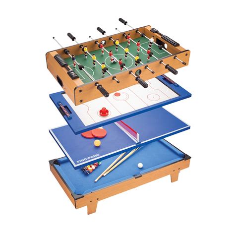 Drsm Foosball Table 4 In 1 Combination Game Table Foosball | Desertcart ...