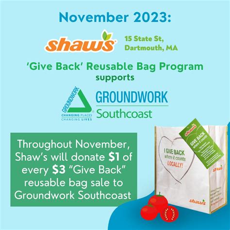 Groundwork Southcoast on LinkedIn: Do you shop at Shaw's on 15 State ...