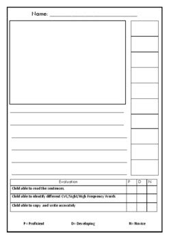 Image result for Good Copy Template TPT Free