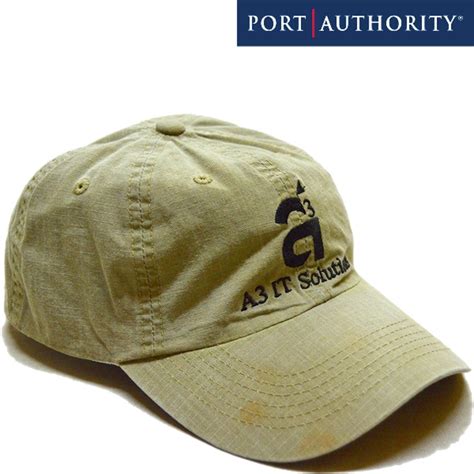 1点物 A3企業ロゴUSA企画ベースボールキャップ古着メンズレディースOKアメカジ90sストリート/スポーツMix帽子ベージュ茶レトロ中古 ...